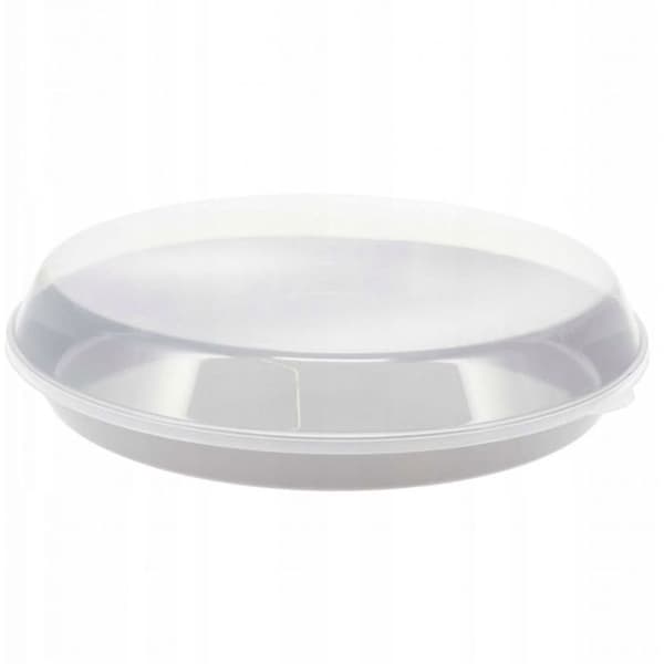 Platå - serveringsfat Tescoma Platå i plast med lock, 35,5 x 8,5 cm