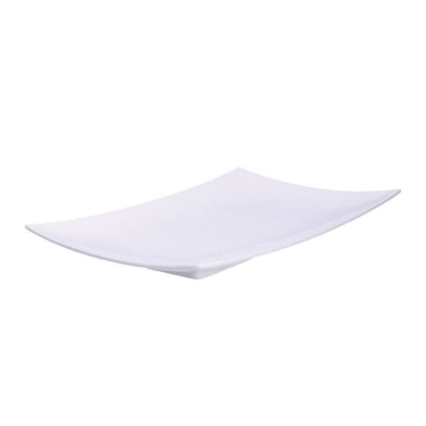 La Porcellana Bianca lot om 2 serveringsfat 35x23 cm P0044R3523Z