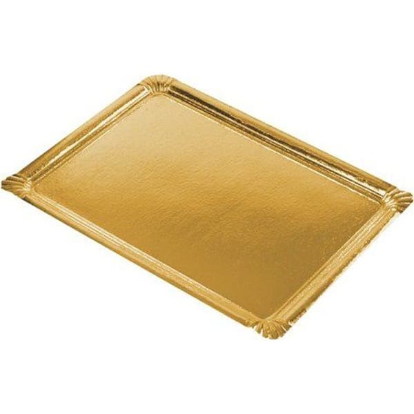 5 SERVERINGSBRICKOR - GULD 34*45,5 CM Guld
