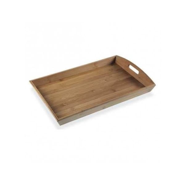 BigBuy Home - Bambu träbricka (32 x 6,5 x 50 cm)