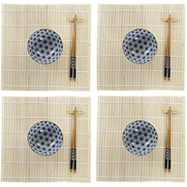 DKD Home Decor Sushi Set, Standard