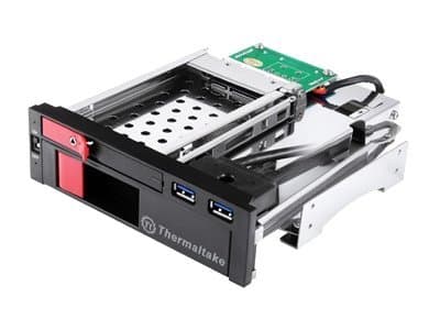 Thermaltake Max 5 Duo SATA HDD Rack - Förvaringsmobilrack - 2.5", 3.5"