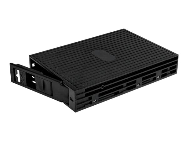 StarTech.com 2.5in SATA/SAS SSD/HDD to 3.5in SATA Hard Drive Converter - Storage bay adapter - 3.5" to 2.5" - black - 25SATSAS35 - Adapter för lagrin