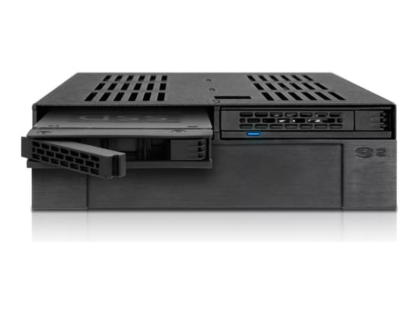 ICY Dock ExpressCage MB322SP-B - Förvaringsmobilrack - 5,25 till 3,5/2,5 tum - svart