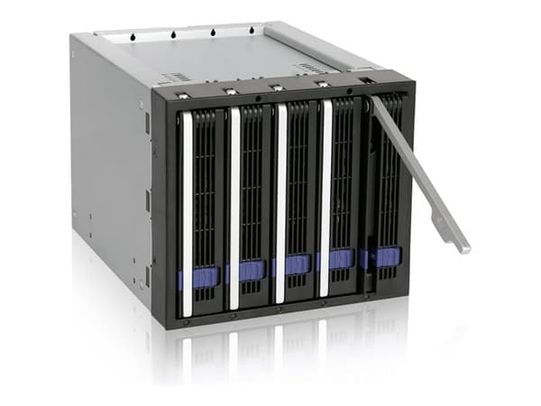 Cremax ICY Dock FatCage MB155SP-B - Lagringsdrevhylse - 3.5" - svart
