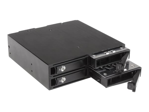 StarTech.com 4-Bay Mobile Rack Backplane for 2.5in SATA/SAS Drives - Hot Swap SSDs/HDDs from 5-15mm - Supports SAS II & SATA III (6 Gbps) - Lagerskap