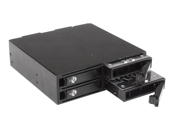 StarTech.com 4-Bay Mobile Rack Backplane for 2.5in SATA/SAS Drives - Hot Swap SSDs/HDDs from 5-15mm - Supports SAS II & SATA III (6 Gbps) - Lagerskap