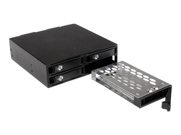 StarTech.com 4-Bay Mobile Rack Backplane for 2.5in SATA/SAS Drives - Hot Swap SSDs/HDDs from 5-15mm - Supports SAS II & SATA III (6 Gbps) - Lagerskap
