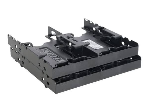 ICY DOCK Flex-Fit Quattro MB344SP - Hus til lagringsenhed - 2,5" - sort