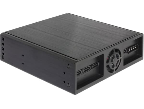 Delock 5.25" Mobile Rack for 4 x 2.5" SATA HDD / SSD - Hållare för lagringsenheter - 2.5"