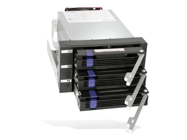 Cremax ICY Dock FatCage MB153SP-B - Lagringsdrevhylse - 3.5" - svart