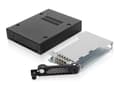 Pikkukuva 2 / 5: Icy Dock MB491SKL-B, 8,89 cm (3.5"), Liitinpaneeli, 2.5", SATA, Serial Attached SCSI (SAS), Musta, Metalli