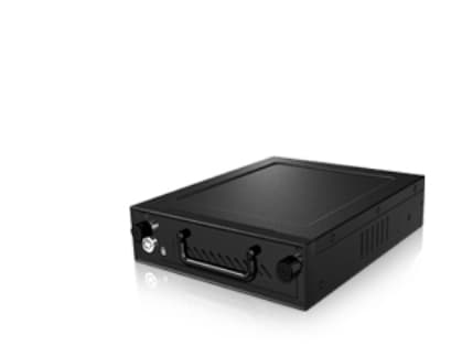 ICY BOX IB-148SSK-B - Bevegelig lagerrack - 2,5" / 3,5" delt - svart