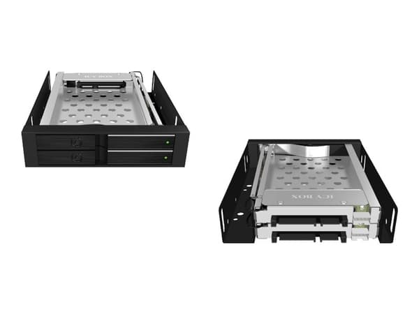 ICY BOX IB-2227StS - Lagringsdrevhylse - 2.5" - svart