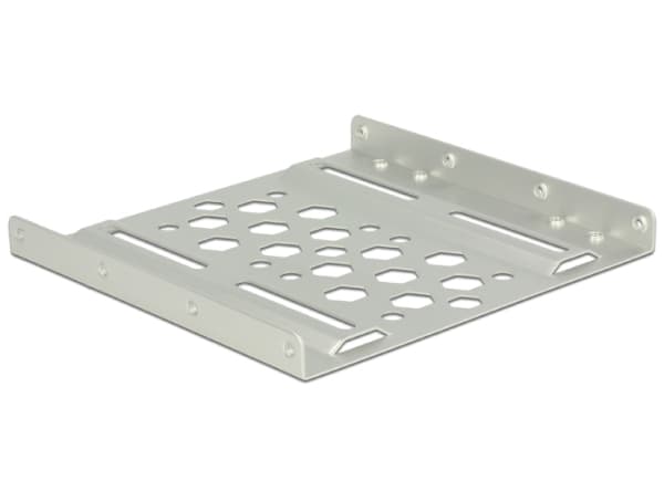 Delock Installation Frame - Adapter för lagringsfack - 3,5 till 2,5 tum - silver