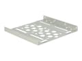 Miniatyrbild 1 av 4: Delock Installation Frame - Adapter för lagringsfack - 3,5 till 2,5 tum - silver