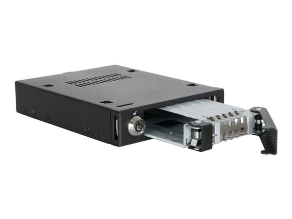 Cremax ICY Dock MB601VK-B - Bevegelig lagerrack - Ultra M.2 Card - U.2 - matt svart