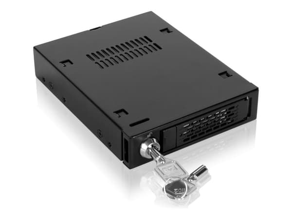Cremax ICY Dock MB601VK-B - Bevegelig lagerrack - Ultra M.2 Card - U.2 - matt svart