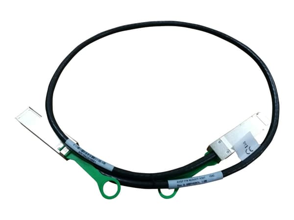 HPE X240 Direct Attach Copper Cable - 100GBase direct attach -kaapeli - QSFP28 (uros) - QSFP28 (uros) - 1 m - Apollo 4200, 4200 Gen10; FlexFabric 129