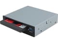 Pikkukuva 3 / 5: Sedna SE-IHD-302-U, 8,89 cm (3.5"), I/O-porttien paneeli, 2.5", USB 3.2 Gen 1 (3.1 Gen 1) Type-A, Musta, Harmaa