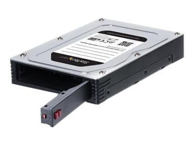 StarTech.com 2.5 to 3.5 Hard Drive Adapter - For SATA and SAS SSDs/HDDs - SSD Enclosure - HDD Enclosure - Internal Hard Drive Enclosure (25SATSAS35HD