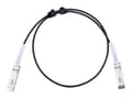 Miniatyrbilde 1 av 5: Extralink - 10GBase kabel for direkte feste - SFP+ til SFP+ - 3 m - dobbelaksial - passiv
