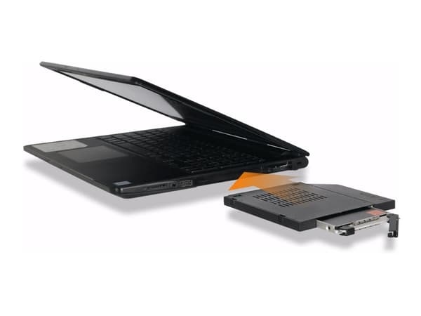 Icy Dock MB411SPO-2B, 2.5", Liitinpaneeli, 2.5", Musta, Metalli, Muovi, 7 mm