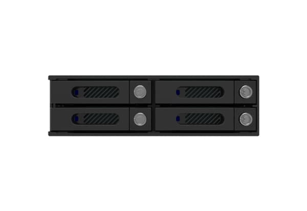 Raidon iT4300-U5, musta, 1 tuuletin(t), 4 cm, JBOD, CE, FCC, 146 mm