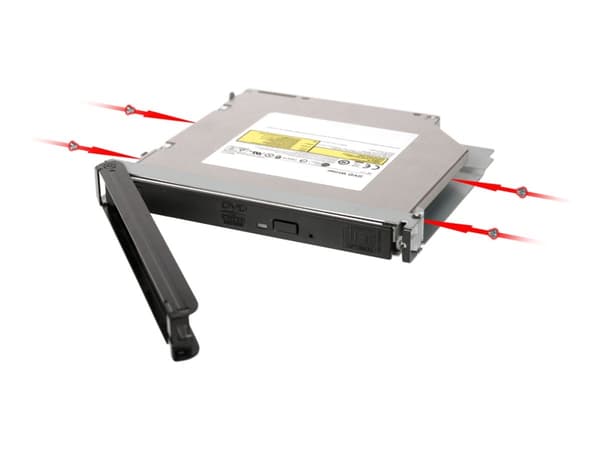 ICY Dock ToughArmor MB994IKO-3SB - Tallennuskotelo - SATA 6Gb/s / SAS 12Gb/s - SATA 6Gb/s - musta - musta