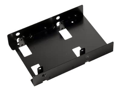 SilverStone SST-SDP08 - Uttagbar harddiskramme - fra 3,5" til 2,5" - svart nikkel
