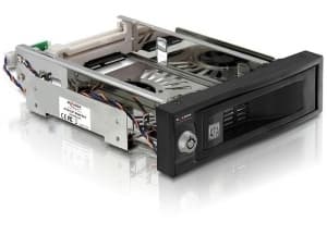 Delock 5.25 Mobile Rack for 3.5 SATA HDD - Bevegelig lagerrack - 3.5"