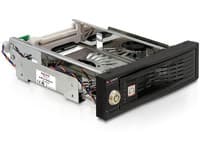 Delock 5.25 Mobile Rack for 3.5 SATA HDD - Bevegelig lagerrack - 3.5"