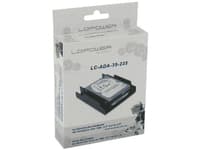 LC-Power LC-ADA-35-225, 2,5/3,5", Etupaneeli, Musta, Muovi, CE, 25 mm