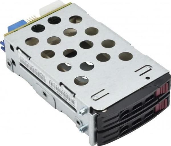 Supermicro - Hus for lagringsenhet - 2,5" - svart
