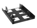 Pikkukuva 1 / 5: Sharkoon 3.5'''' BayExtension Black, 88 g, 102 mm, 120 mm, 24 mm
