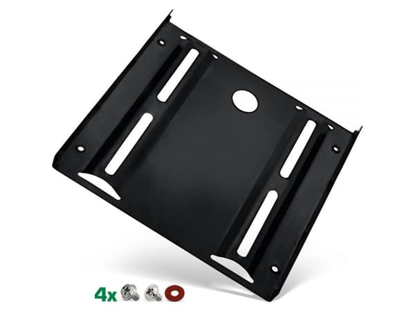 InLine 39950S, 8,89 cm (3.5"), Bærepanel, 2.5", Sort
