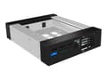 Miniatyrbilde 5 av 5: ICY BOX IB-129SSK-B - Uttagbar harddiskramme - svart