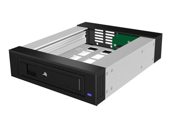 ICY BOX IB-129SSK-B - Uttagbar harddiskramme - svart