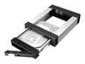 Miniatyrbilde 1 av 5: ICY BOX IB-129SSK-B - Uttagbar harddiskramme - svart