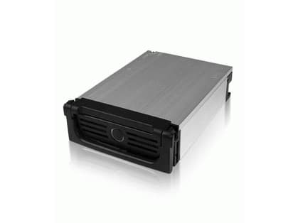 ICY BOX IB-138SK-B/-II, 3,5", SATA, svart, aluminium, utan monteringsfäste