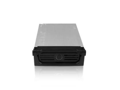 ICY BOX IB-138SK-B/-II, 3,5", SATA, svart, aluminium, utan monteringsfäste