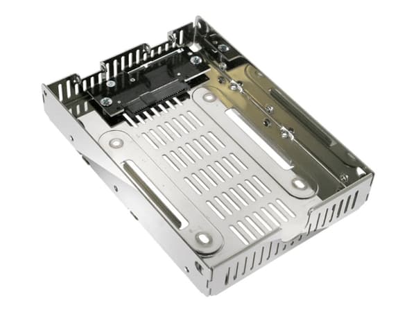 ICY DOCK EZConvert Air Lite MB482SP-3B - Uttagbar harddiskramme - fra 3,5" til 2,5" - krom