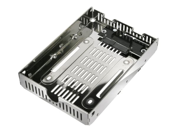 ICY DOCK EZConvert Air Lite MB482SP-3B - Uttagbar harddiskramme - fra 3,5" til 2,5" - krom