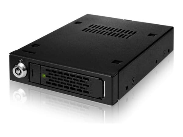 Cremax ICY Dock MB991IK-B - Uttagbar harddiskramme - fra 3,5" til 2,5" - svart
