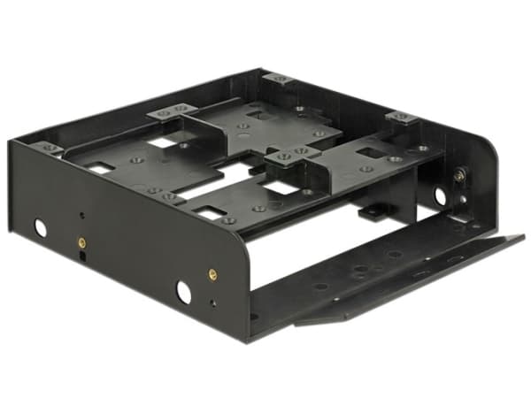 DeLOCK installasjonsramme - Ramme - 5,25" til 1 x 3,5" og 2 x 2,5" - sort