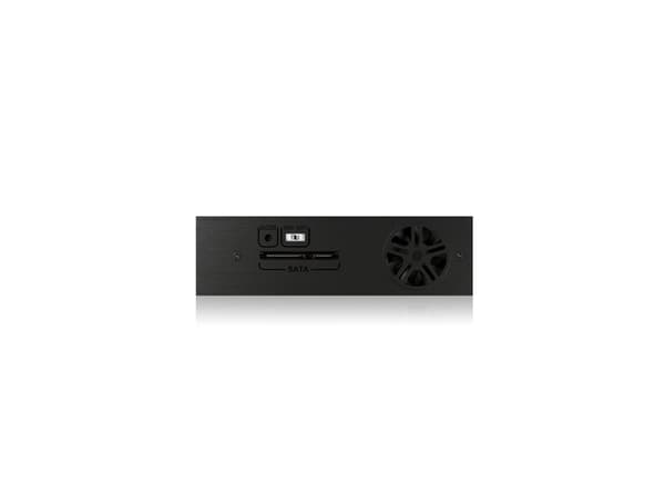 ICY BOX IB-176SSK-B, Wechselrahmen, 1x 3,5 SATA I-III oder SAS II HDD zu 1x SATA Host 5,25 harddisk-monteringsramme
