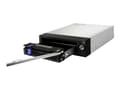 Miniatyrbilde 1 av 5: Cremax ICY Dock MB876SK-B - Bevegelig lagerrack - 3.5" - svart