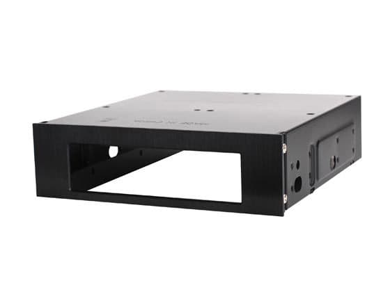 SilverStone FP55 - Uttagbar harddiskramme - fra 5,25" til 3,5" / 2,5" - svart