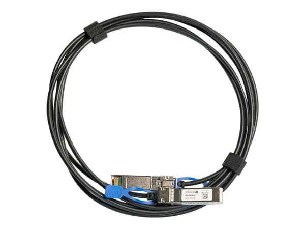 MikroTik - Direkte 25GBase-koblingskabel - SFP28 til SFP28 - 3 m - for MikroTik CRS354; Cloud Core Router CCR2004; Cloud Smart Switch CSS610
