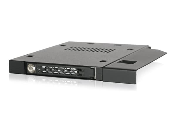 Icy Dock MB411SKO-B, Musta, Metalli, 128 mm, 130 mm, 12,7 mm, 215 g